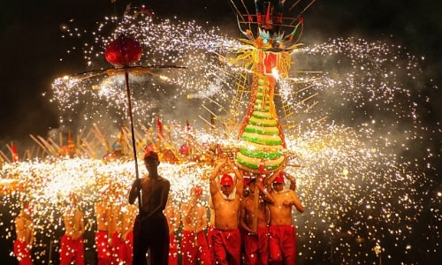 Fire-Dragon -Dance-Performance Fire-Dragon -Dance-Performance